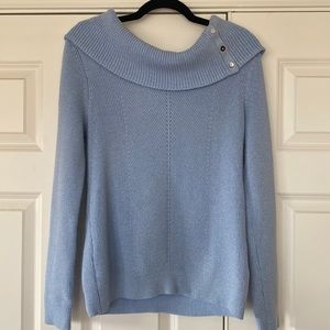 White House Black Market Medium Light blue Sweater